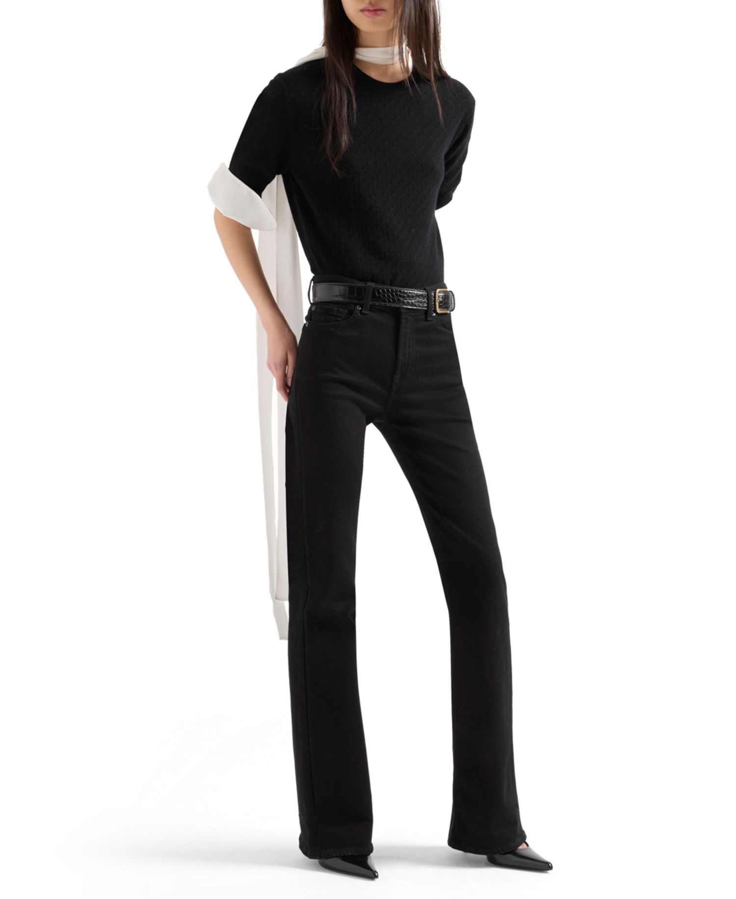 Women's Leggy Mid-Rise Denim Bootcut Jeans