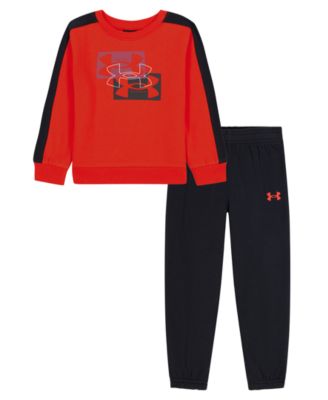 Toddler Boys' 2T-5T UA Rival Long-Sleeve Fleece Hoodie and Joggers, 2-Piece Set
