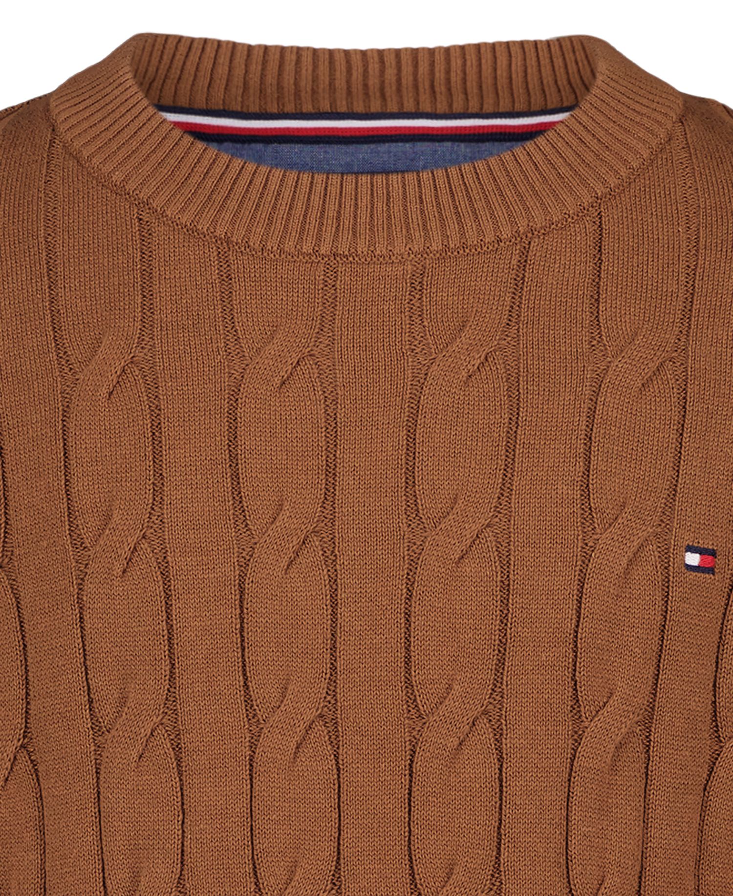 Men's Cable Knit Crewneck Sweater