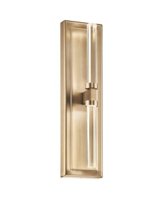 Sycara 19" High Champagne Bronze LED Wall Sconce