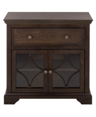 David Two Door One Drawer Cabinet