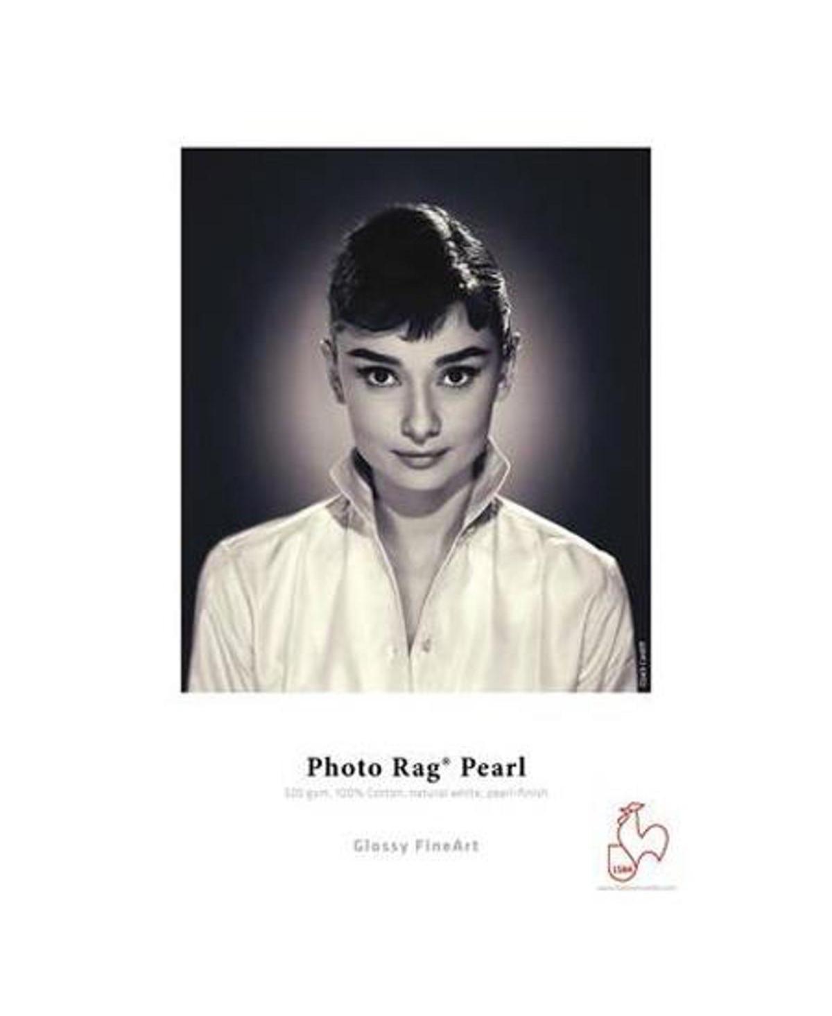 Hahnemuhle Pearl Photo Rag, 100 % Cotton Rag, Natural Inkjet Paper, 320 g/mA, 17x22", 25 Sheets