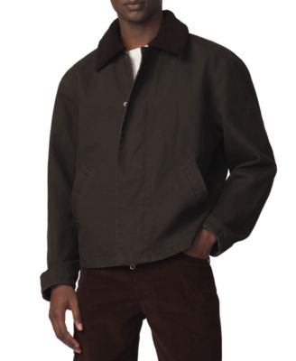 Men's Regular-Fit Short Canvas Jacket