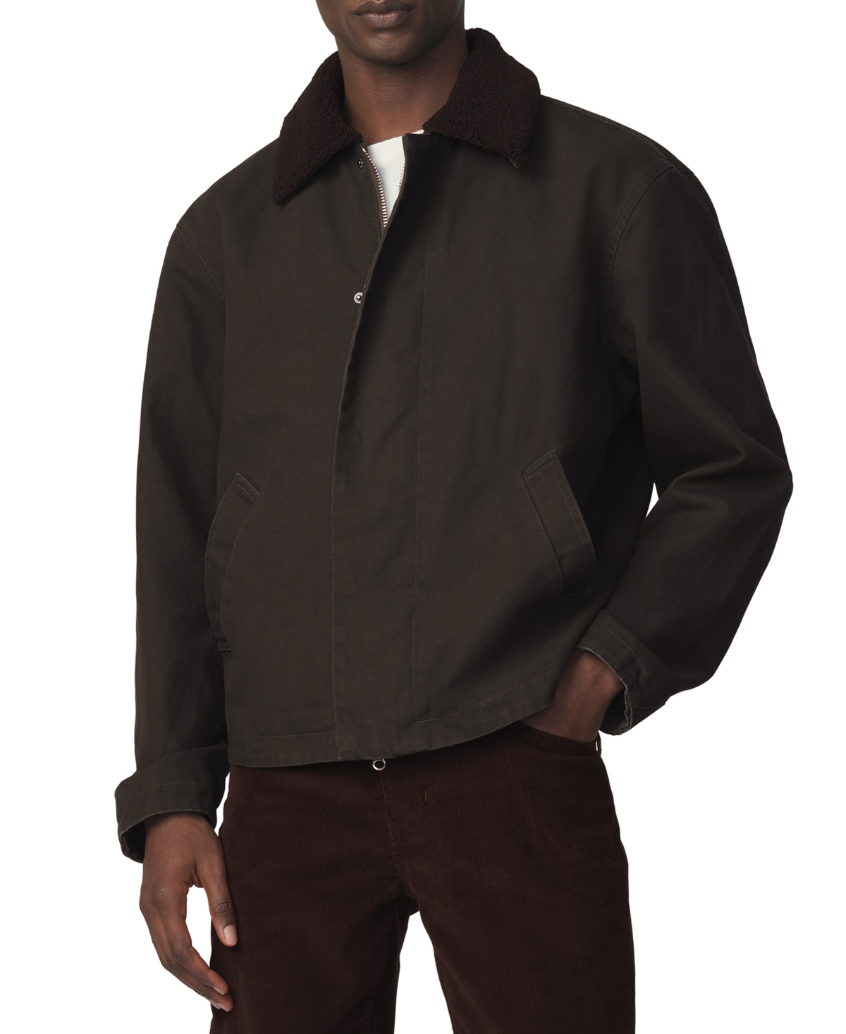 Joe's Jeans Men's Regular-Fit Short Canvas Jacket