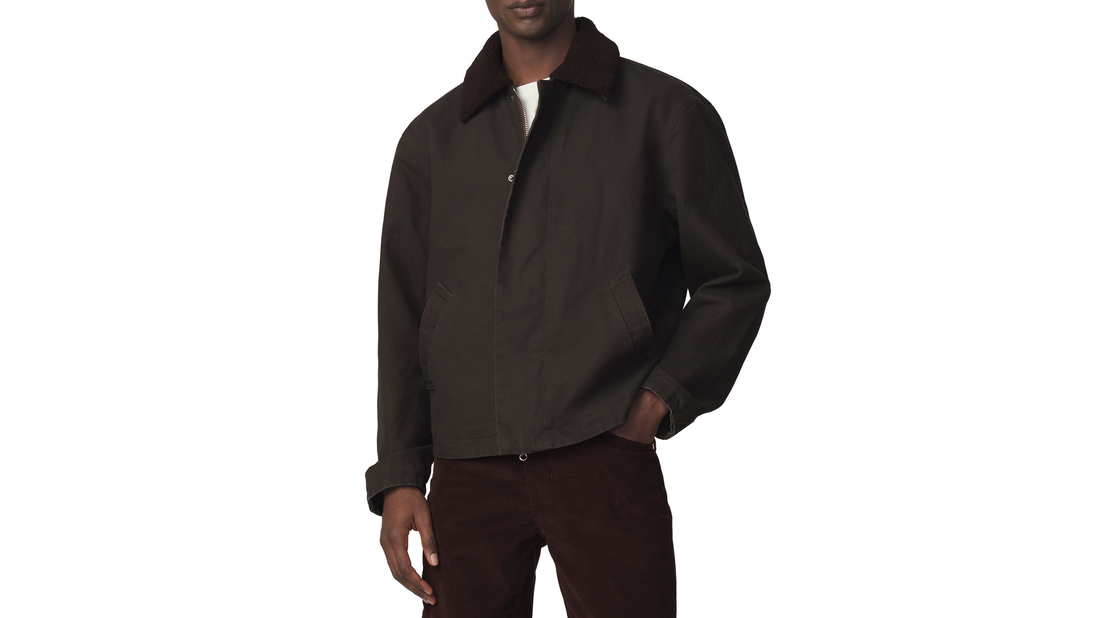 Joe's Jeans Men's Regular-Fit Short Canvas Jacket