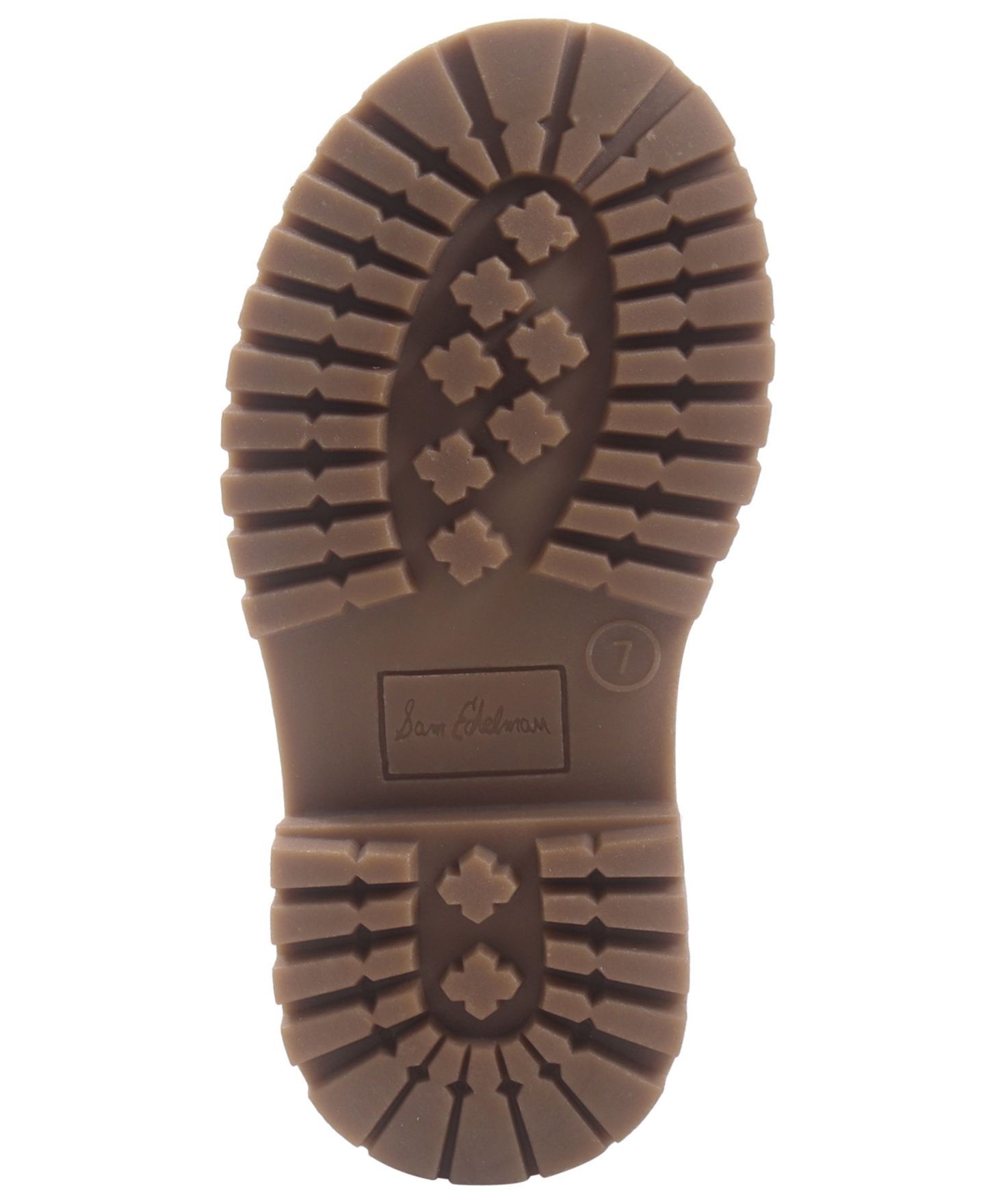 Ботинки Sam Edelman Lucianna Sherpa Side-Zipper для девочек-малышей, цвет: Коричневый — фото 5
