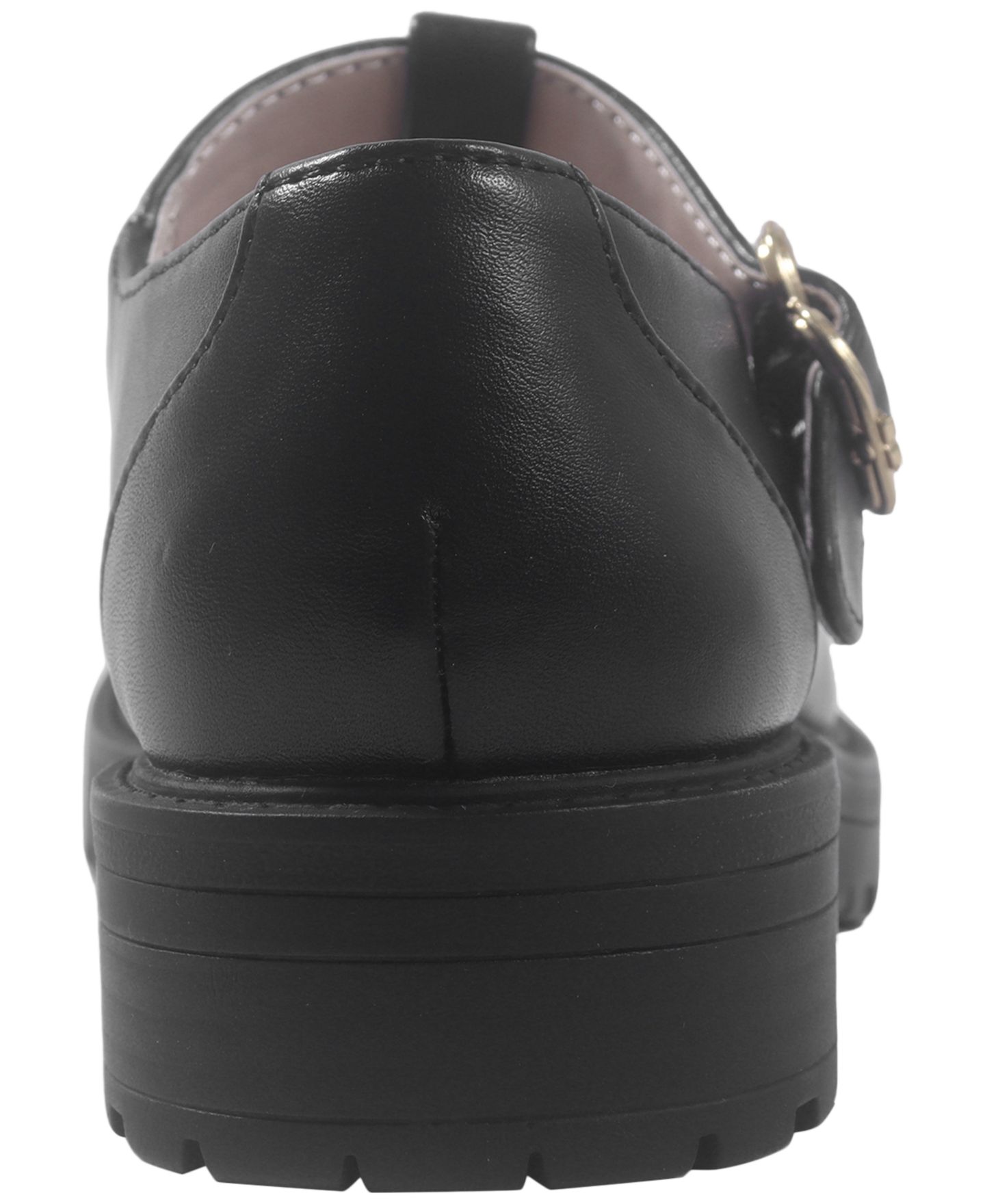 Балетки Sam Edelman Taelor Round-Toe T-Strap Flats для девочек, цвет: Чёрный — фото 3