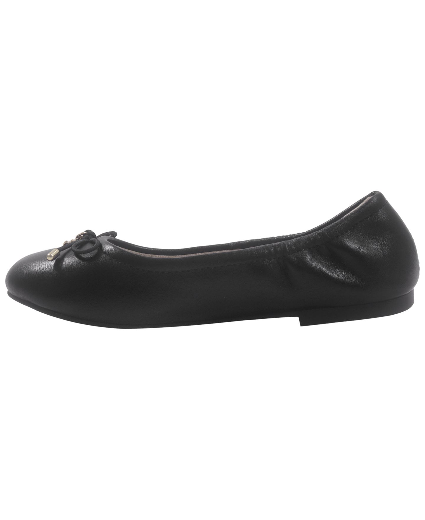 Балетки Sam Edelman Felicia Flex Round Toe Ballet Flats для девочек, цвет: Чёрный — фото 2