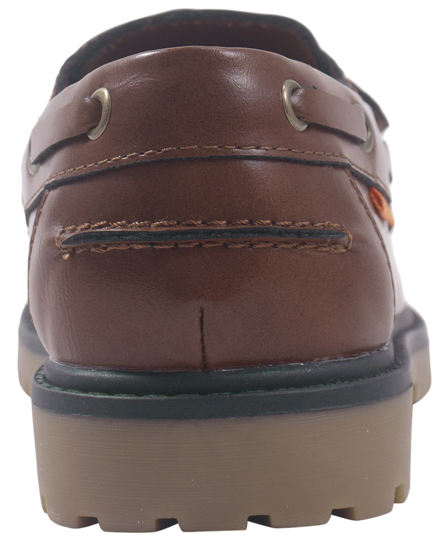 Детские лоферы Kenneth Cole Reaction Boatstrap на рифлёной подошве для мальчиков, цвет: Коричневый — фото 3