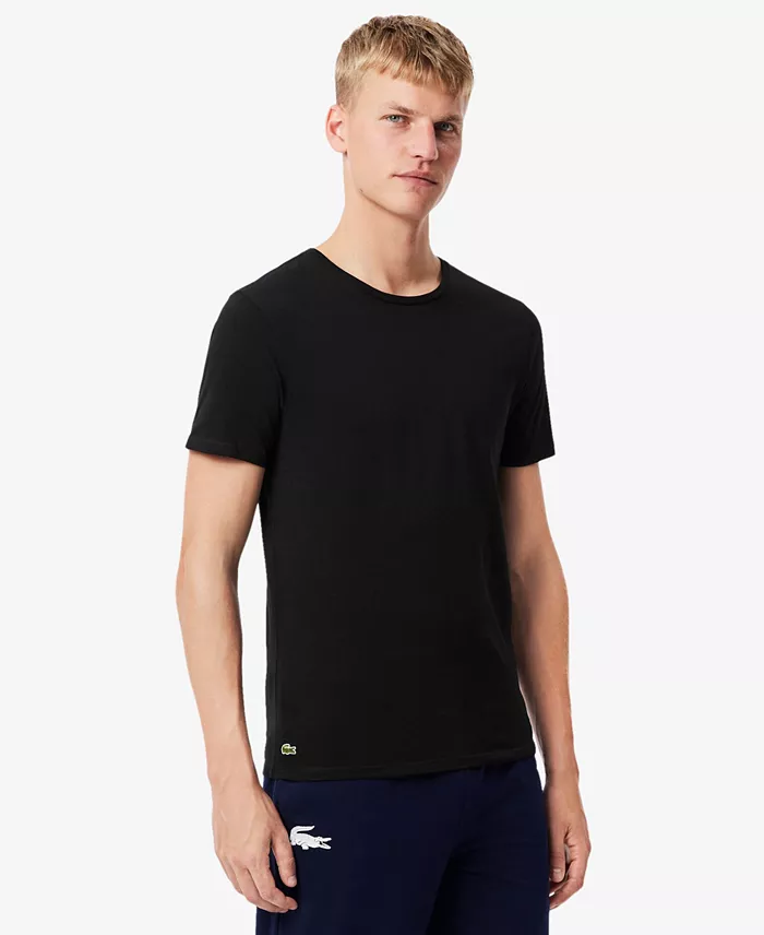 Men's Regular-Fit Crewneck Undershirts, 3-Pack - thumbnail 6