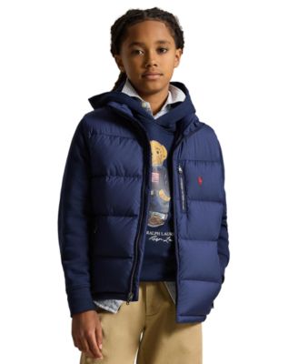 Boys' 8-20 Quilted Down Vest