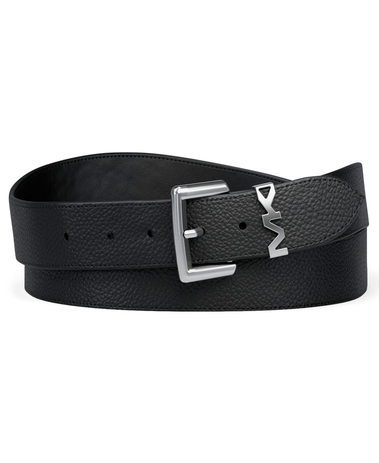31MM Men's Pebbled Reversible Leather Belt