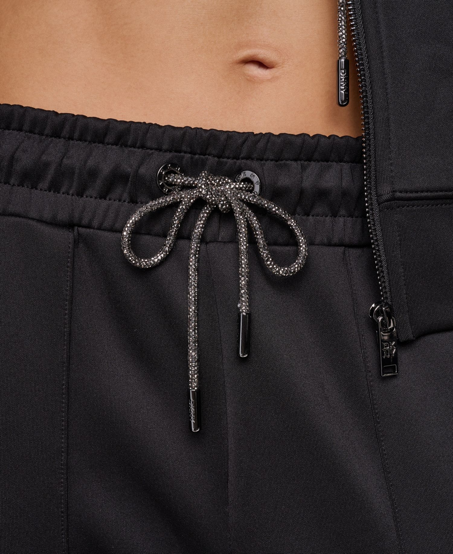 Women's Pins & Patches Wide-Leg Knit Drawstring Pants