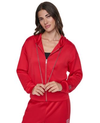 Women's Chain Cord Full Zip Hoodie