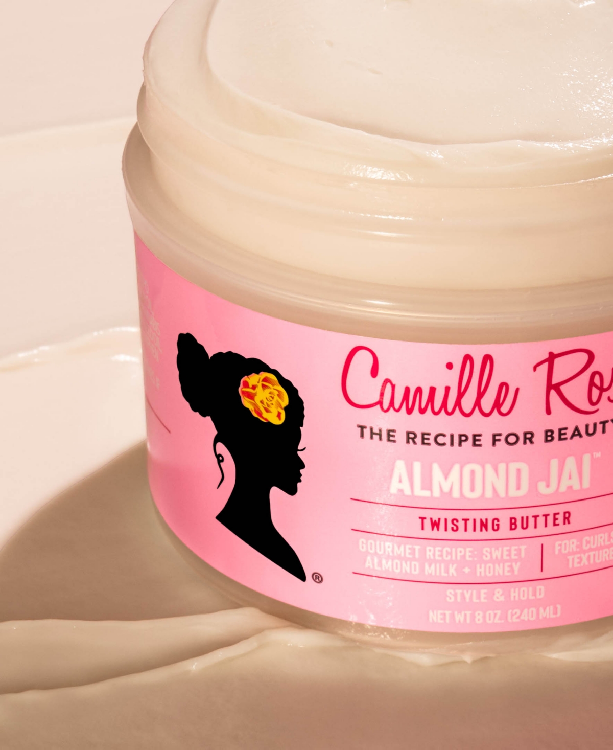 Camille Rose Almond Jai Twisting Butter, 8 oz.