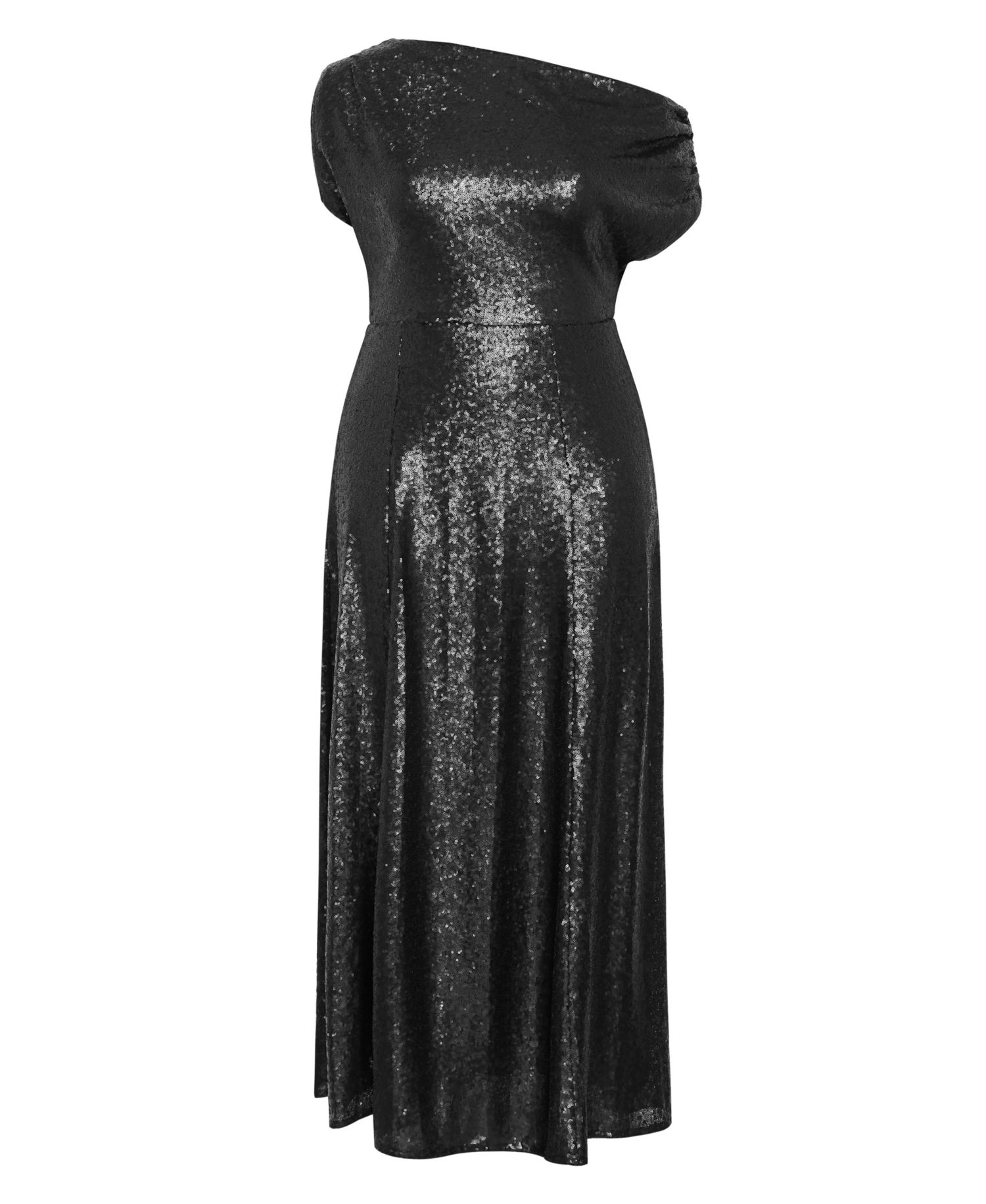 Women's Sequin Off Shoulder Maxi Dress