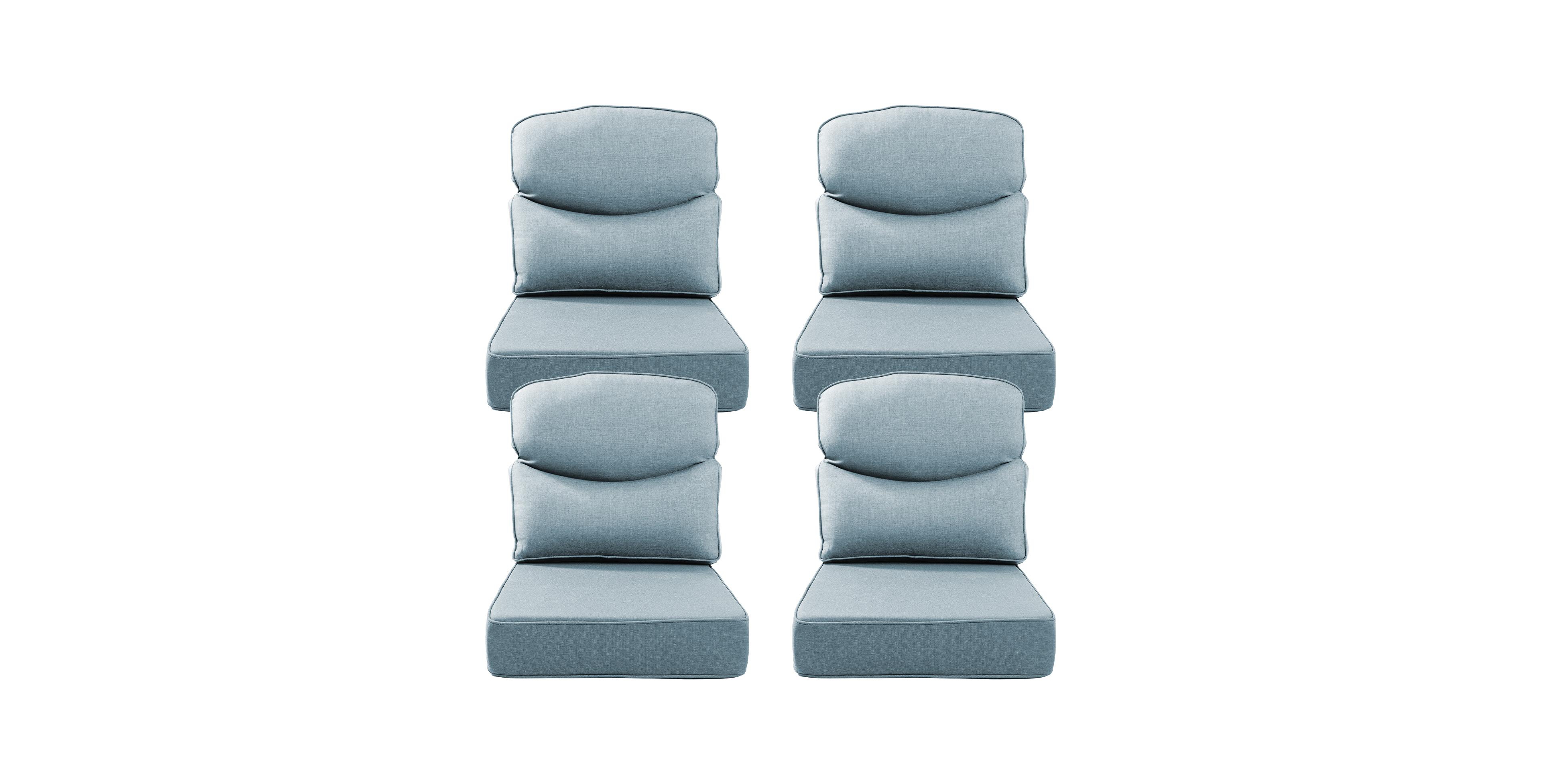 Bellefurn Luxury Smile 24x22x6 Outdoor Cushions