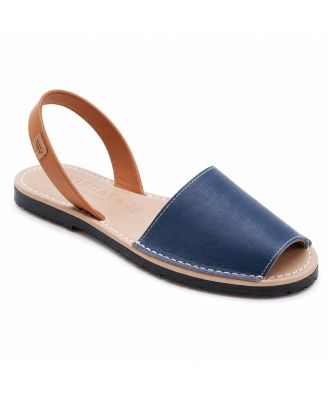 Women's Menorquina Leather Avarca Sandals Slip on