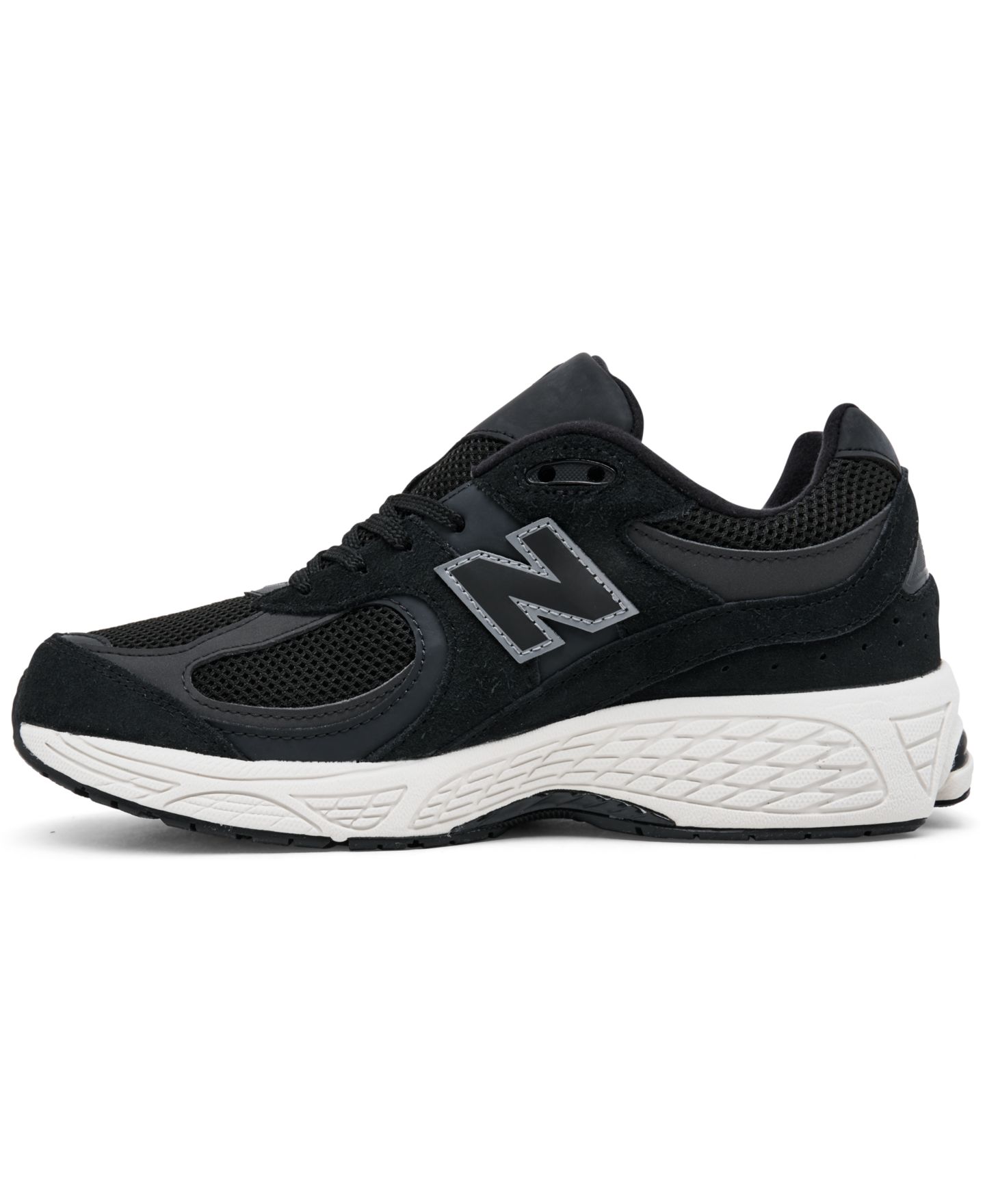 Детские кроссовки New Balance Big Kids' 2002R Athletic Low-Top, цвет: Чёрный — фото 3