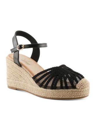 Women's Espalli Espadrille Wedge with Braided Strap