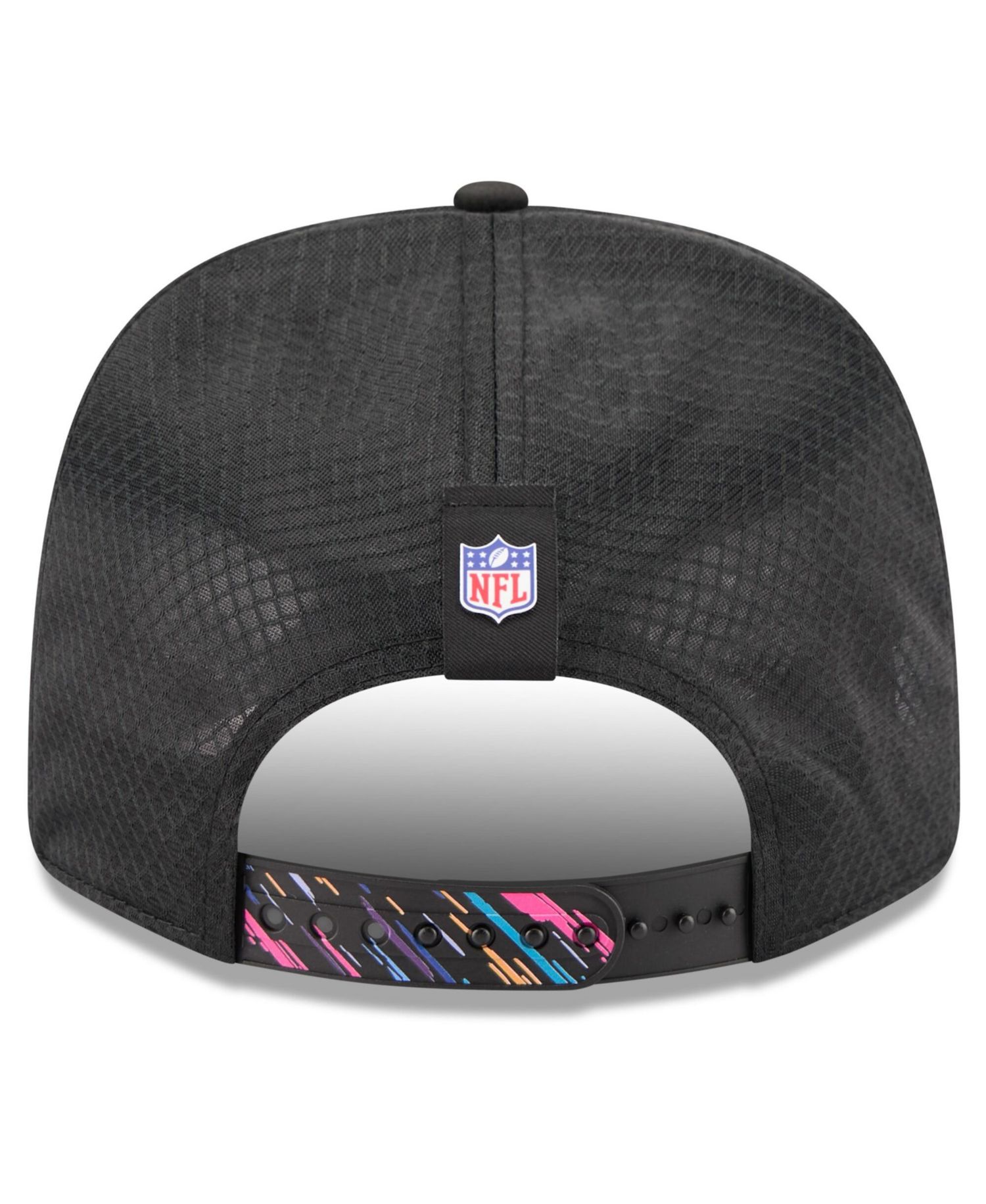 Men's Black New Orleans Saints 2026 NFL Cruical Catch 9SEVENTY Adjustable Trucker Hat