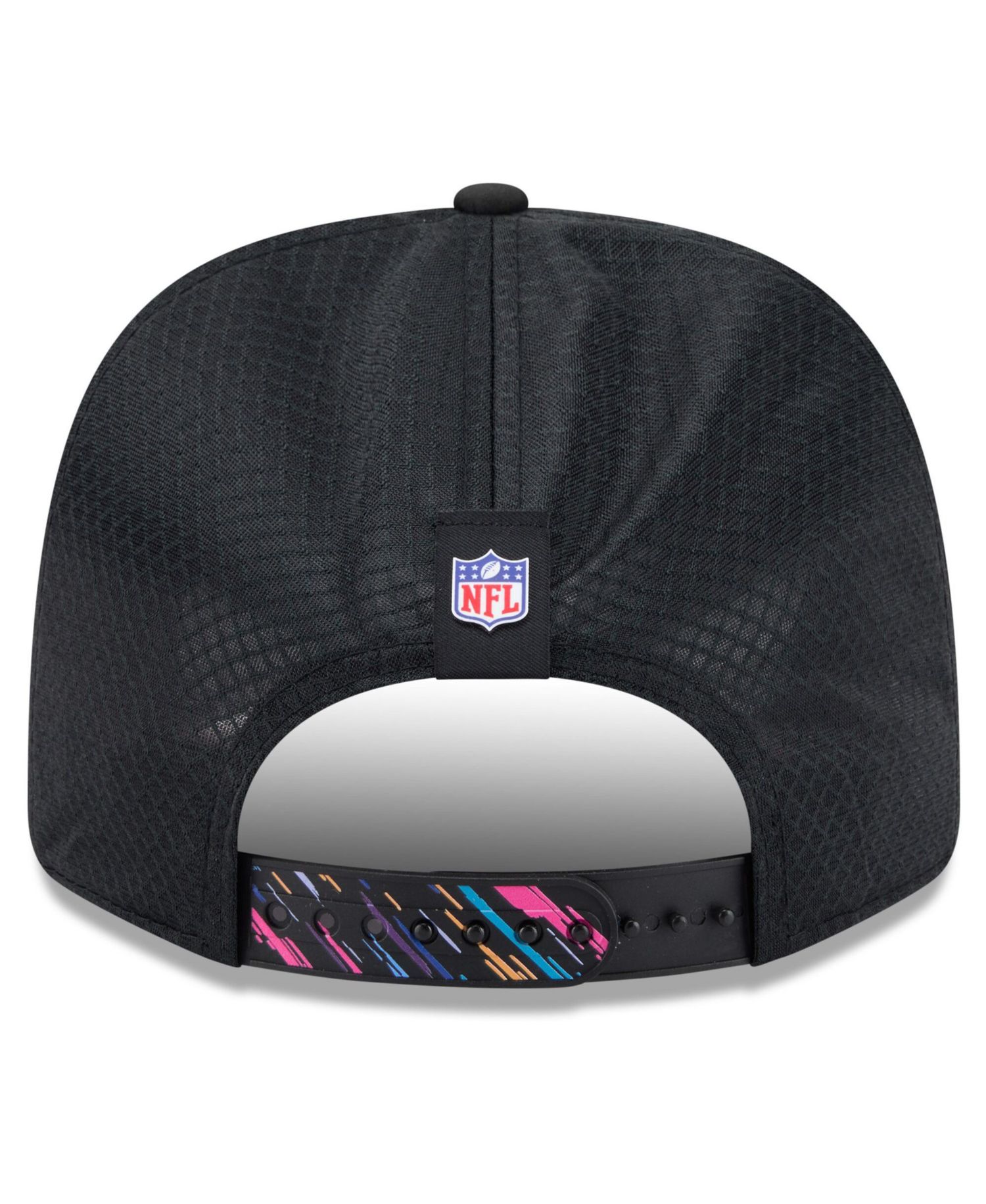 Men's Black Jacksonville Jaguars 2026 NFL Cruical Catch 9SEVENTY Adjustable Trucker Hat