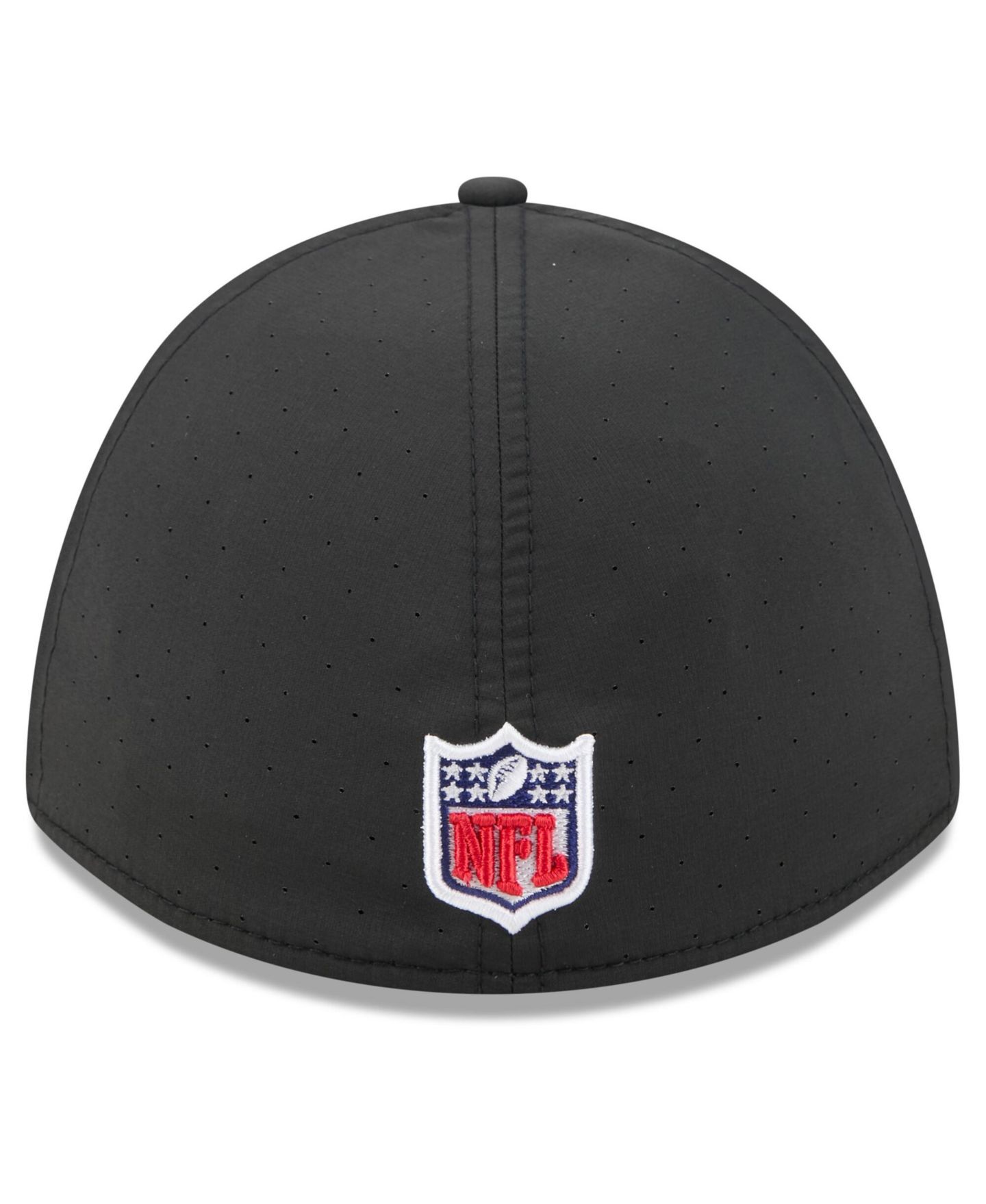 Мужской головной убор New Era Black Tennessee Titans 2026 NFL Cruical Catch 39THIRTY M-Crown Stretch Hat — фото 3