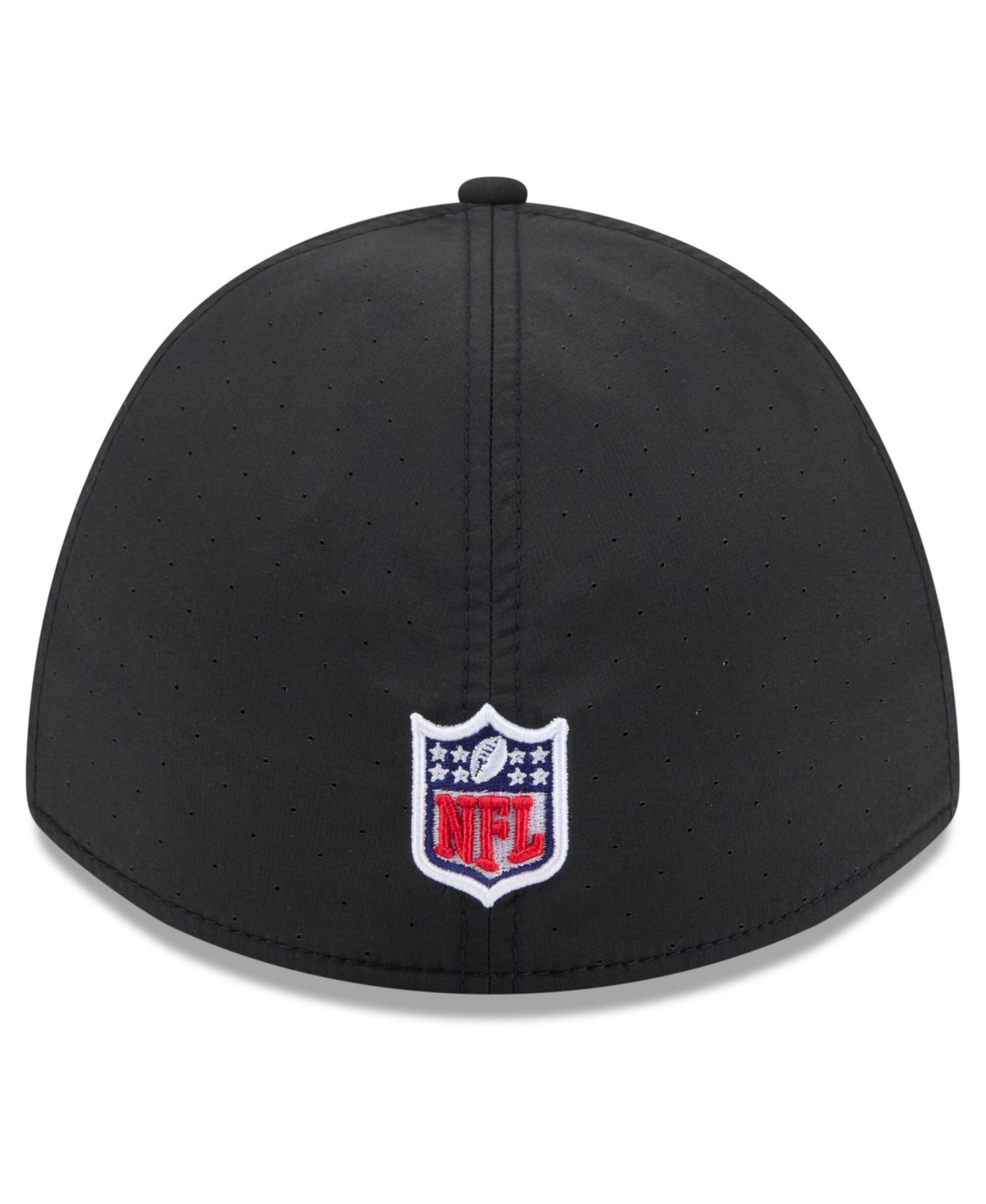 Men's Black New Orleans Saints 2026 NFL Cruical Catch 39THIRTY M-Crown Stretch Hat