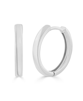 Polished Small Hoop Earrings