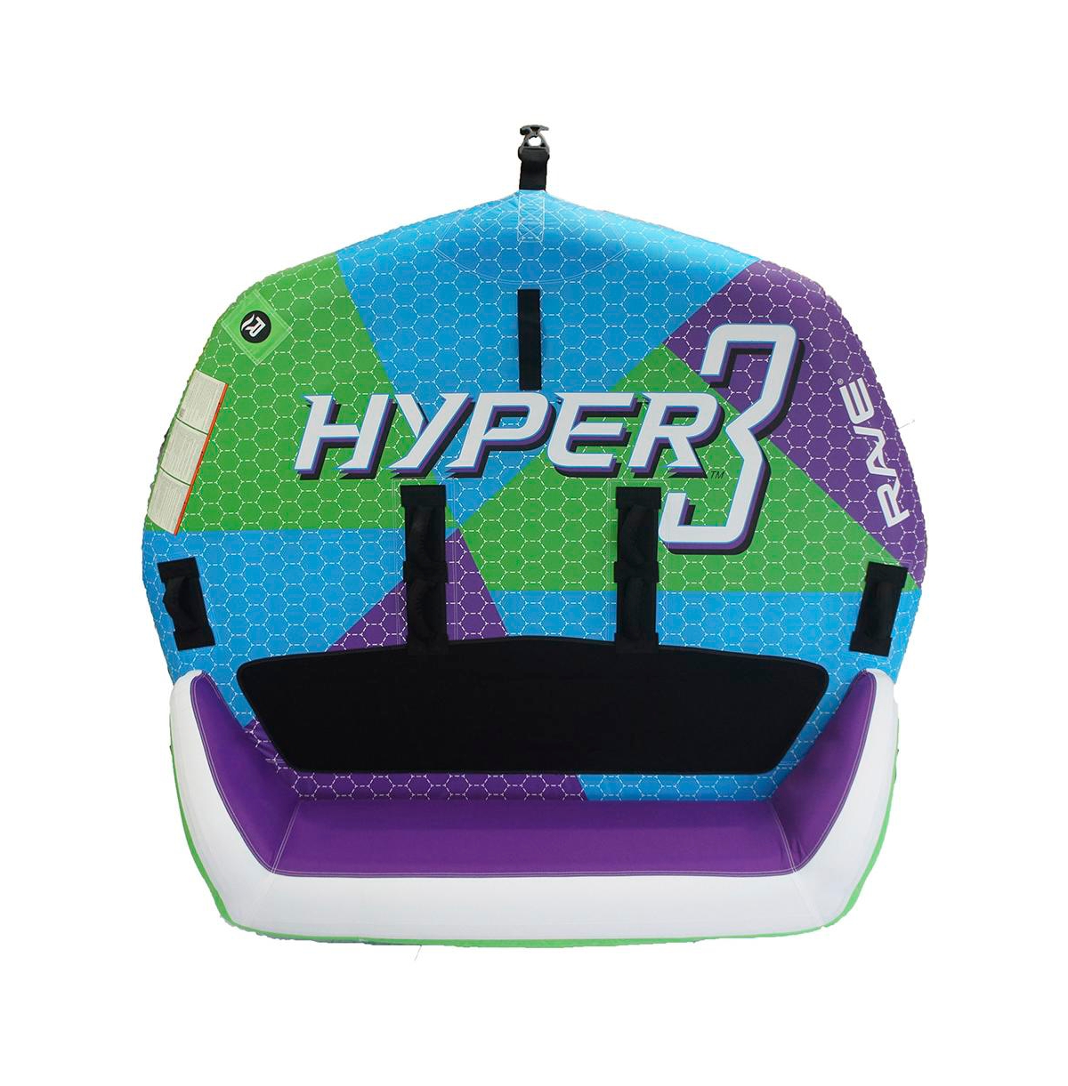 Rave Hyper 3 Couch-Style 3-Rider Boat Towable Tube, Ages 12+