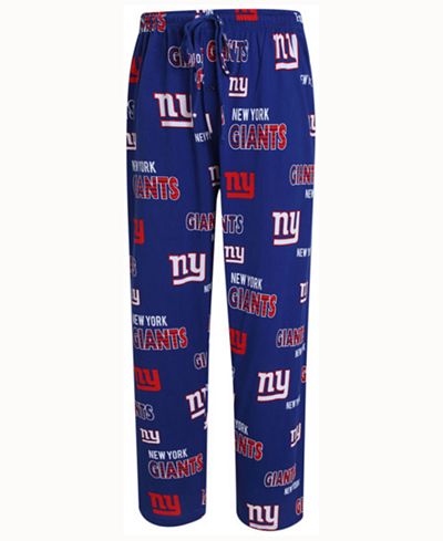 Concepts Sport Men's New York Giants Sweep Sleep Pants