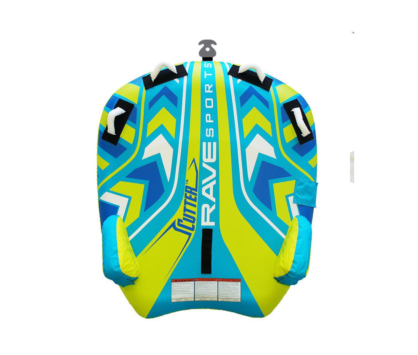 Детская игрушка RAVE Cutter 2-Rider Tapered Inflatable Towable Tube, Ages 12+ — фото 1
