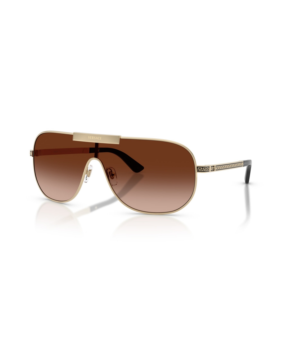 Versace Men's Geometric Shield Sunglasses VE2293