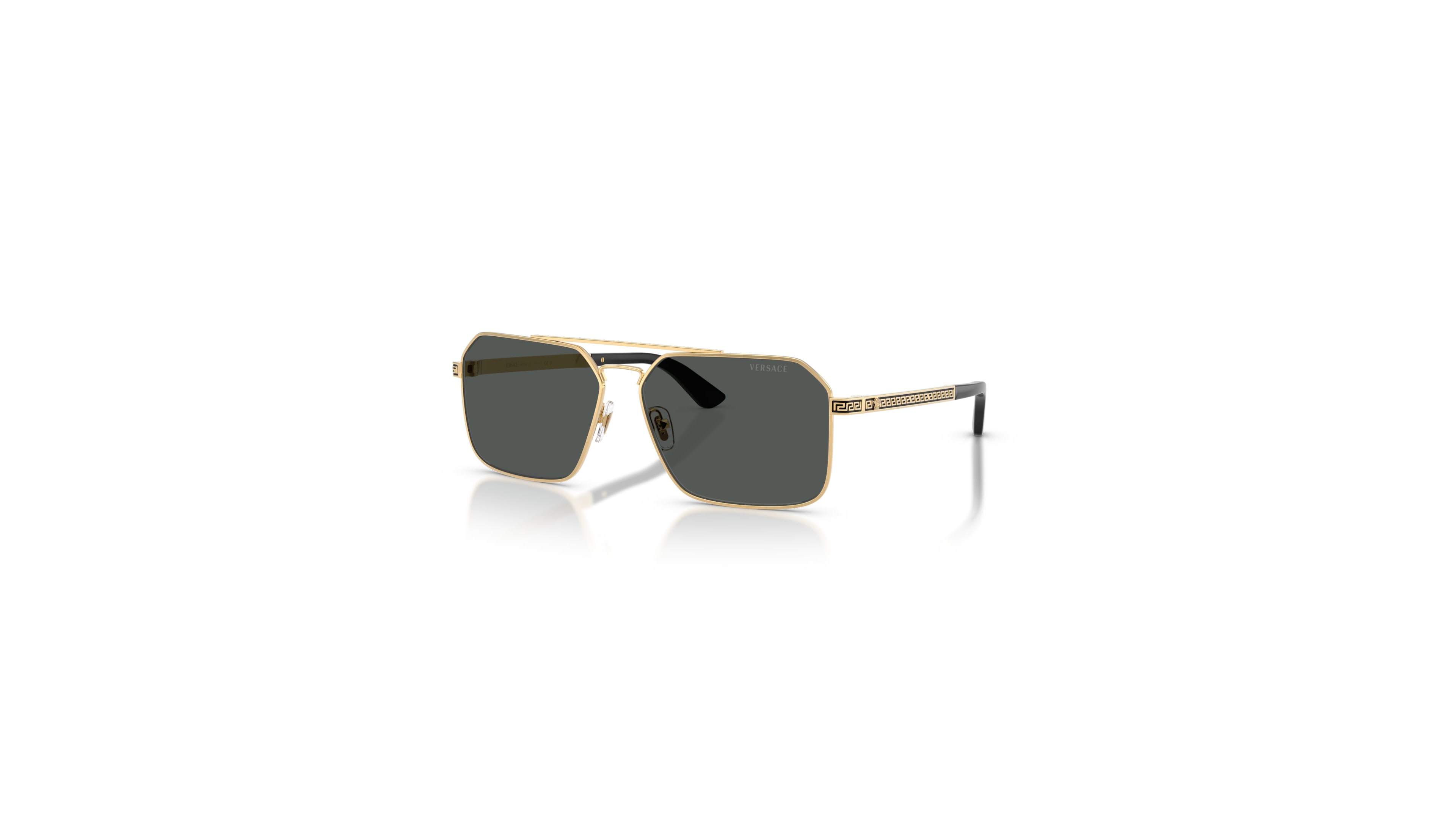 Versace Men's Rectangle Sunglasses VE2306