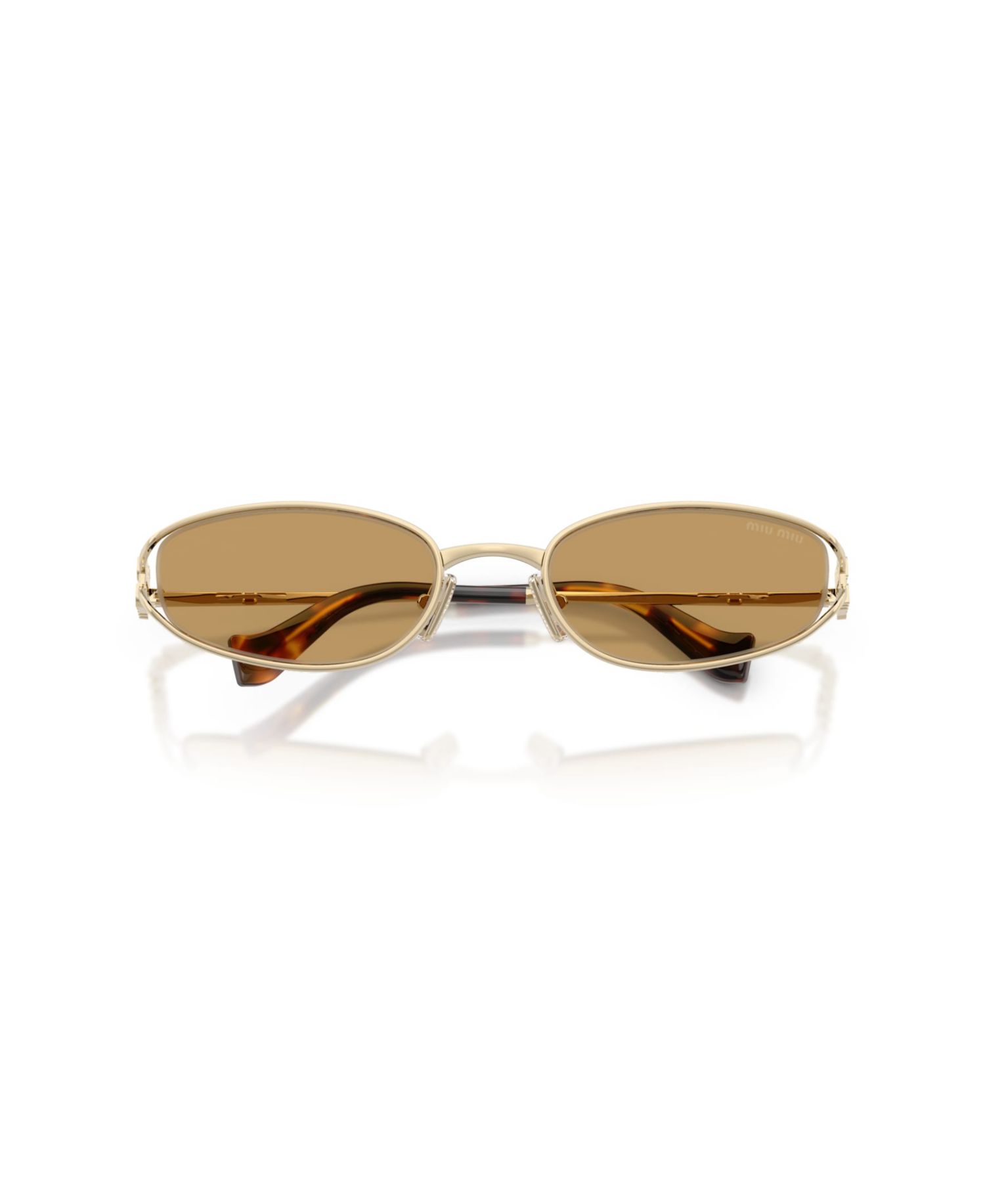 Women's Geometric Metal Sunglasses MU C51S