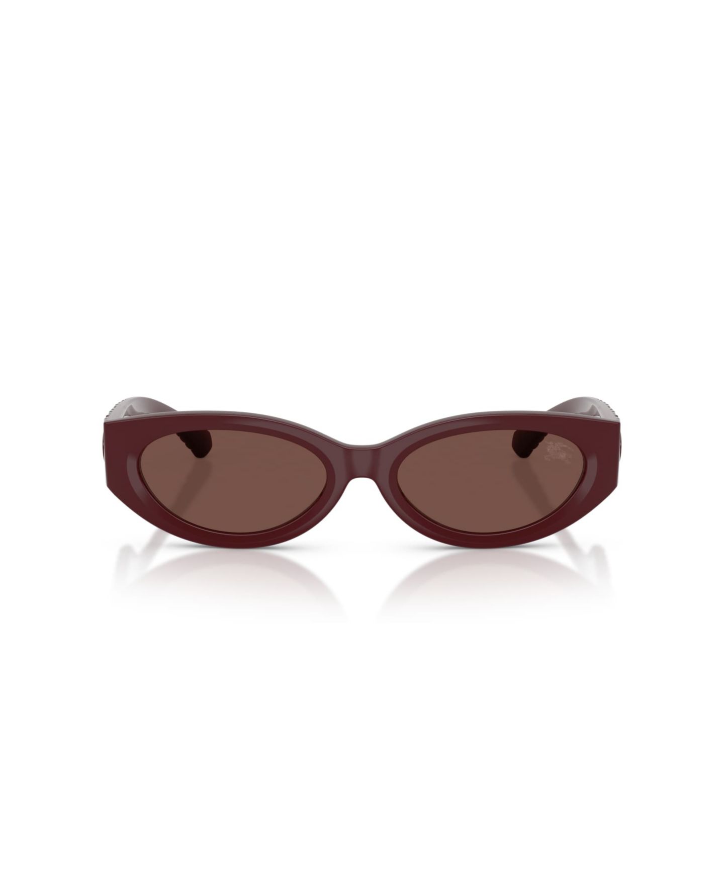Женские солнцезащитные очки Burberry Cat Eye Sunglasses BE4505U, цвет: Бордо — фото 2