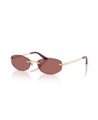 Women's Geometric Metal Sunglasses VE2308D