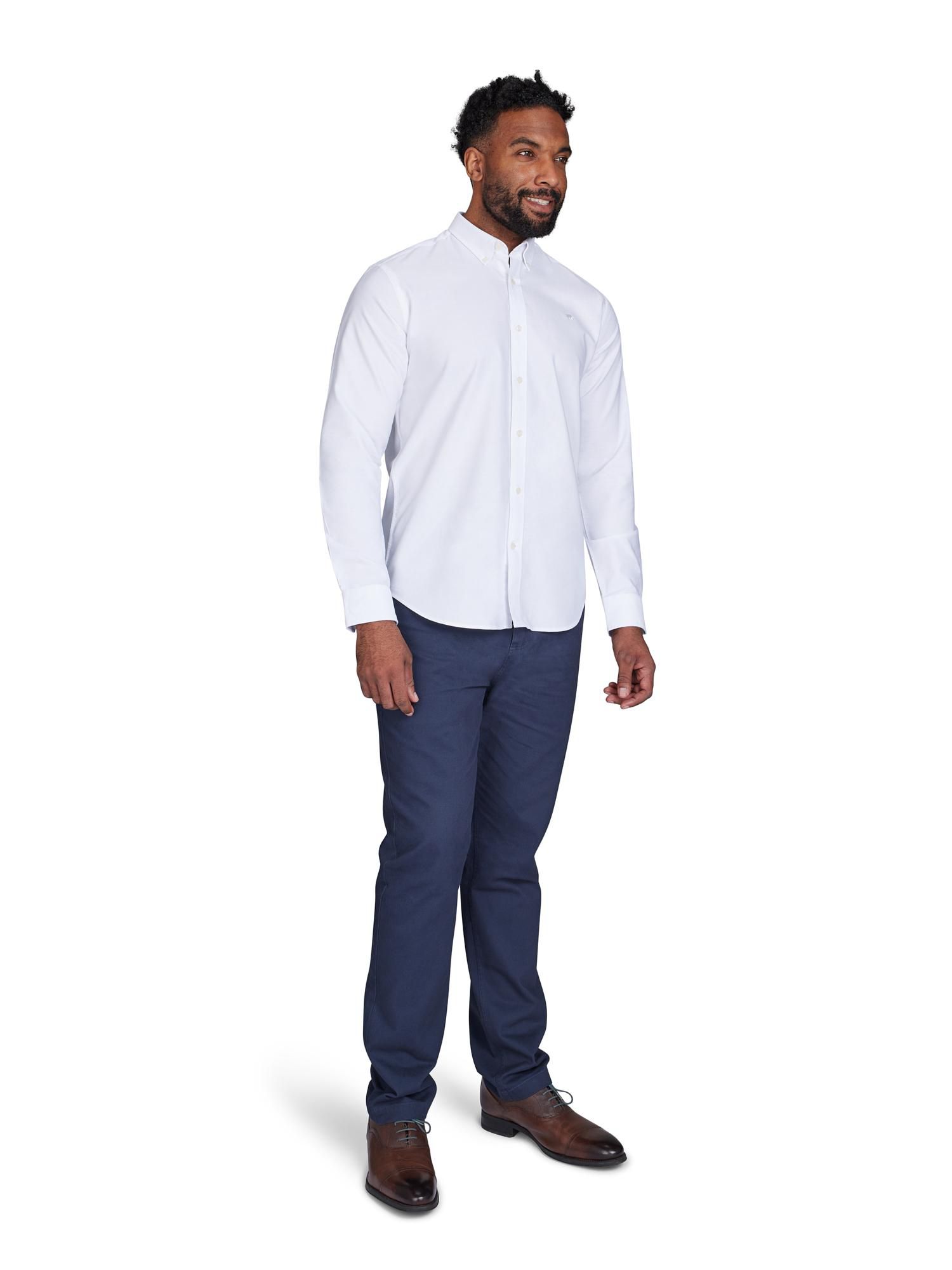 Men's Long-Sleeve Oxford Classic-Fit Shirt