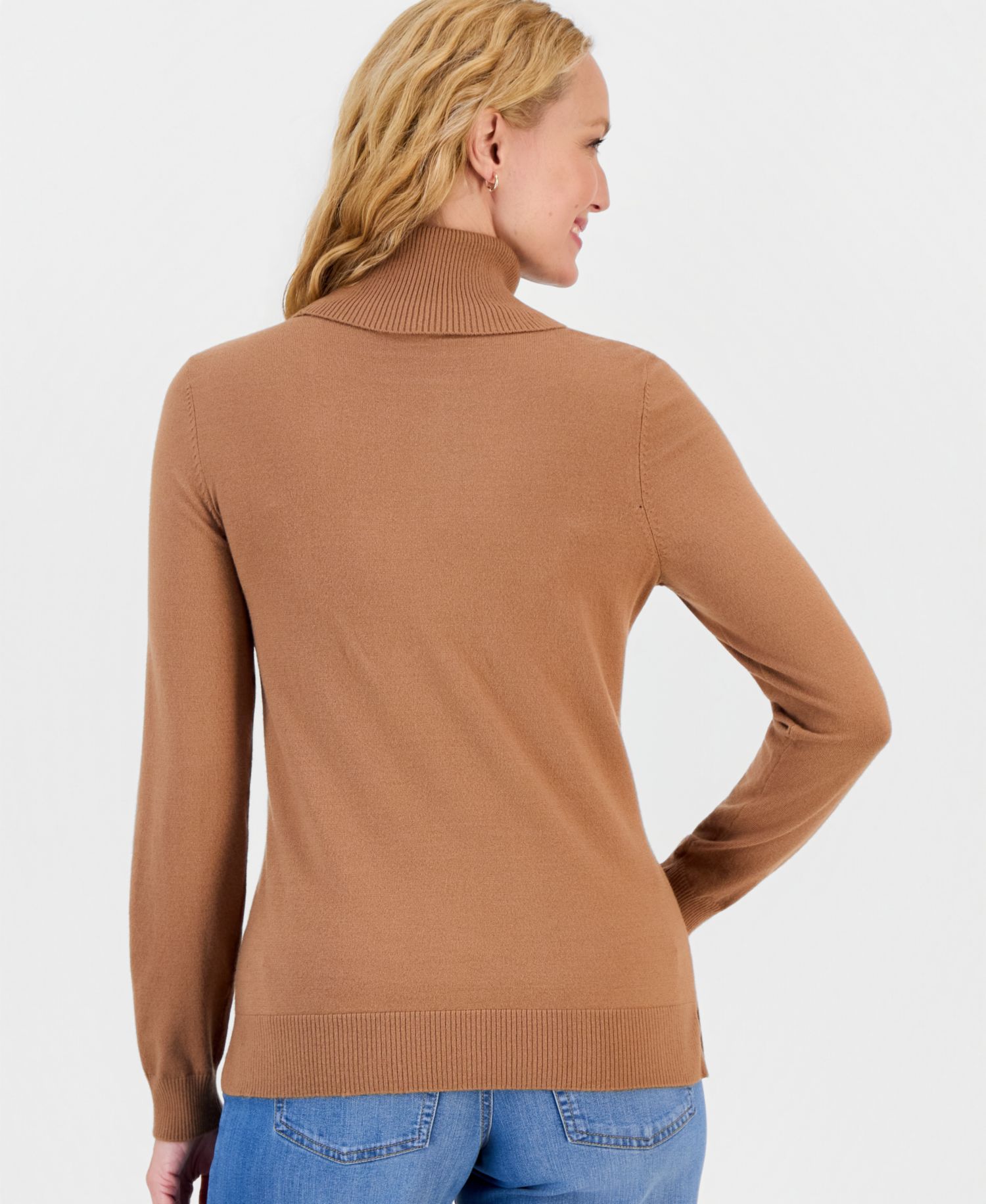 Women's Long-Sleeve Turtleneck Sweater