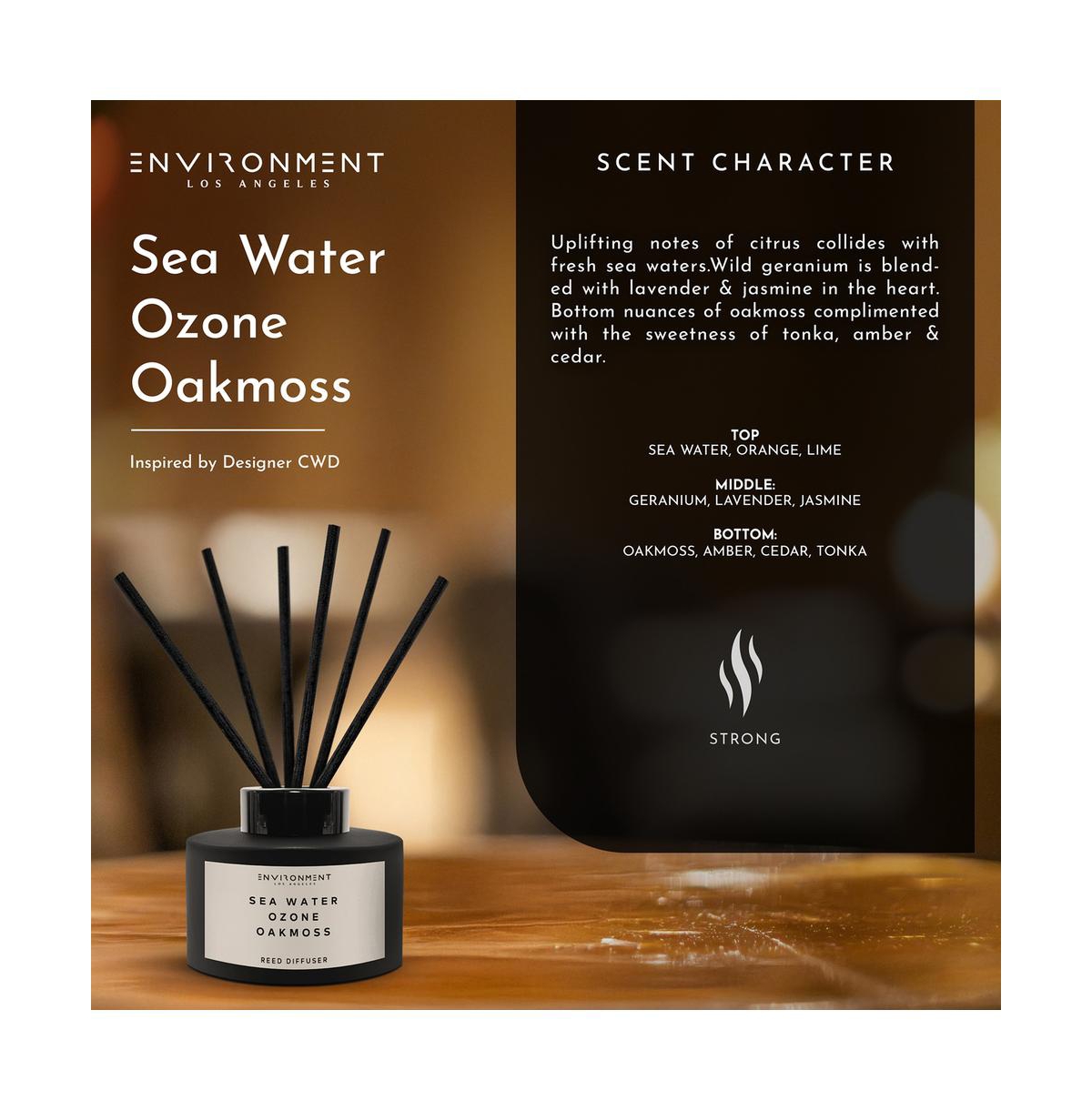 Environment Diffuser Inspired By Davidoff Cool Water Sea Water Ozone Oakmoss