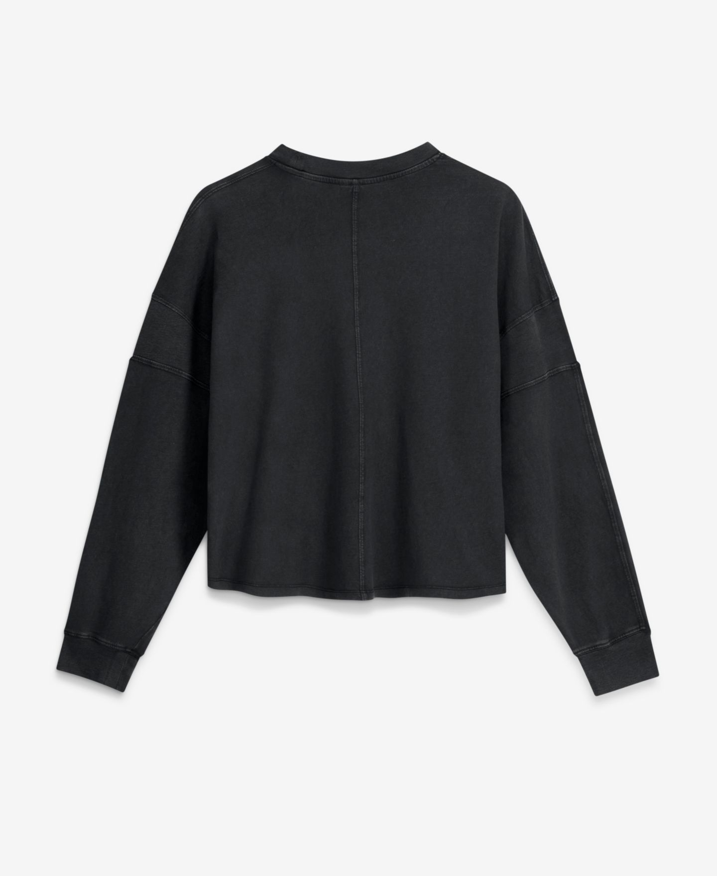 Женская футболка Fanatics Black Green Bay Packers Oversized Chop Block Boxy Long Sleeve — фото 2
