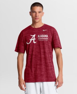 Men's Crimson Alabama Crimson Tide Sideline Velocity Dri-FIT T-Shirt
