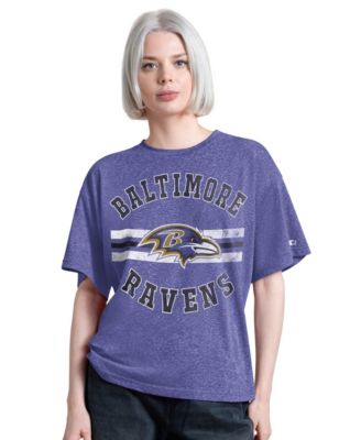 Women's  Royal New York Giants Jump Shot Boyfriend Tri-Blend T-Shirt