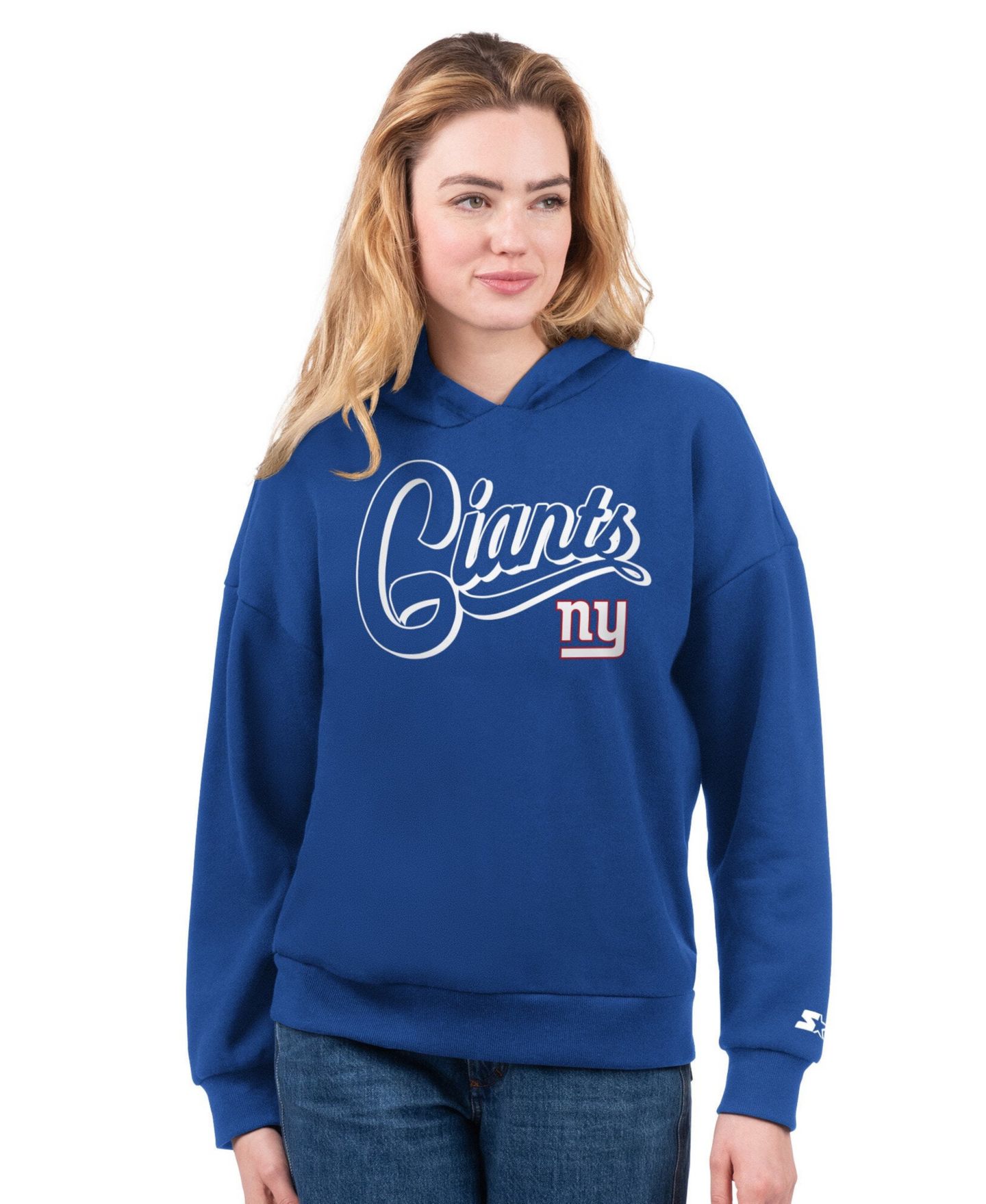 Женские худи Starter Gray/Royal Indianapolis Colts & T-Shirt Combo Pack — фото 9