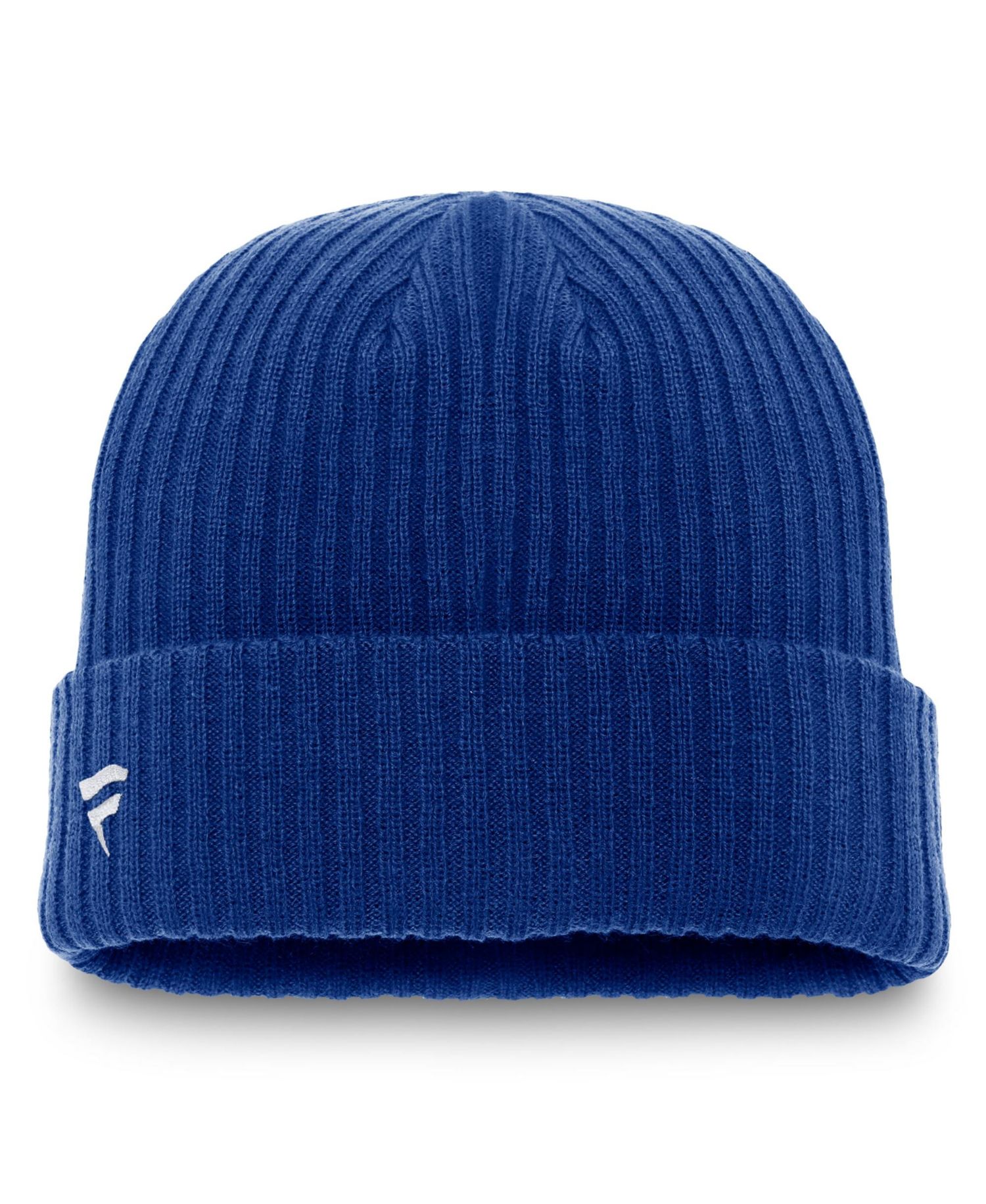 Men's Royal Edmonton Oilers Core Primary Logo Cuffed Knit Hat