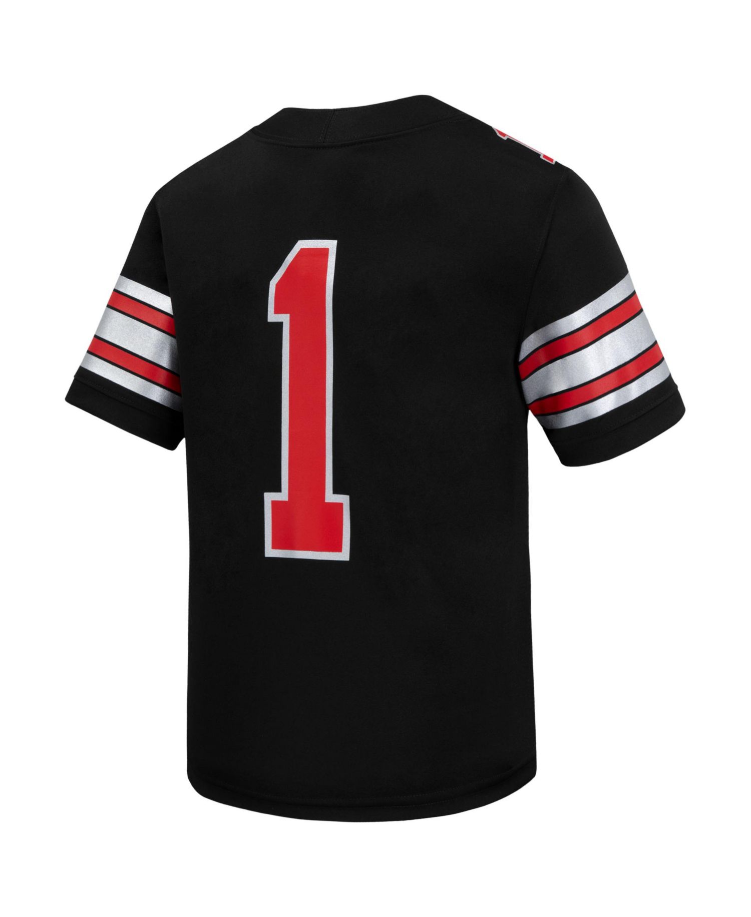 Big Boys and Girls #1 Black Ohio State Buckeyes Alternate Replica Football Jersey