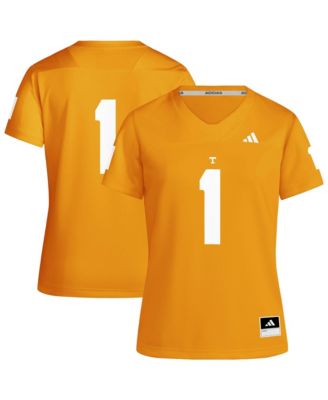 Women's #1 Tennessee Orange Tennessee Volunteers Replica Football Jersey
