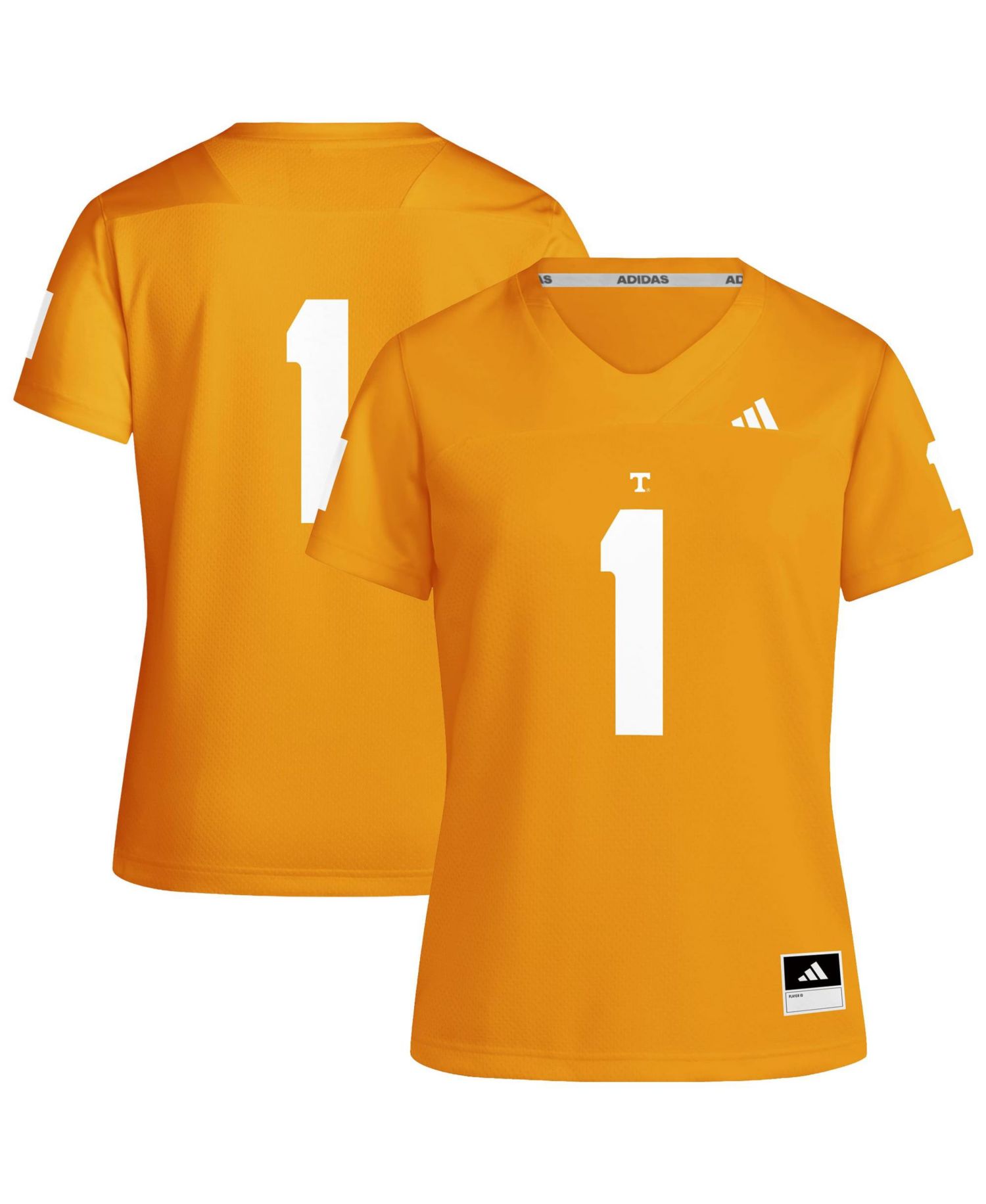 Women's #1 Tennessee Orange Tennessee Volunteers Replica Football Jersey