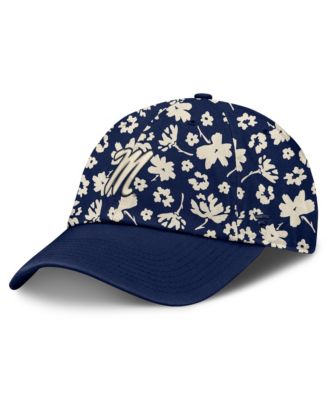 Women's  Navy Ole Miss Rebels Blossom Adjustable Hat