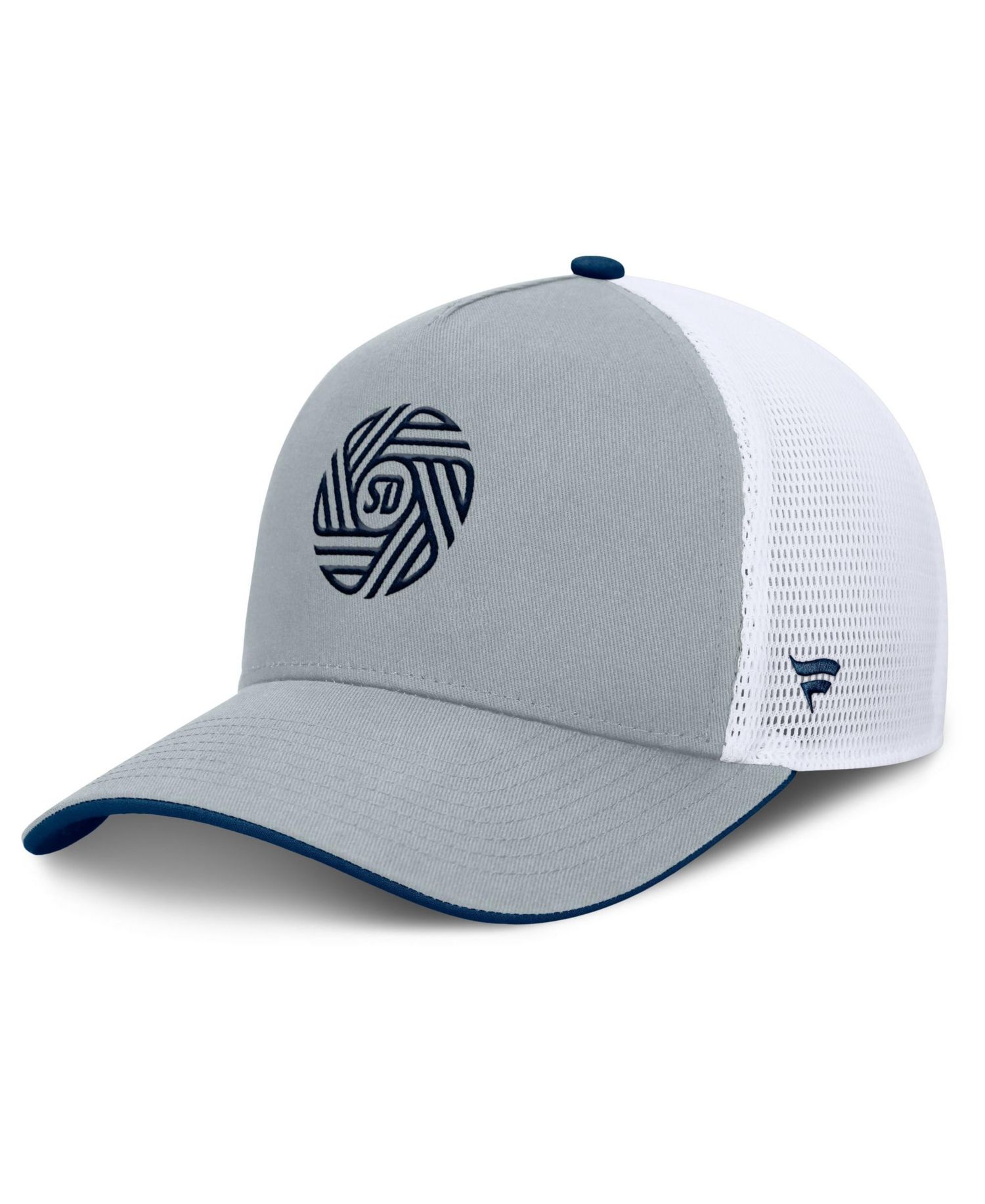 Men's Gray San Diego FC Knuckle Trucker Adjustable Hat